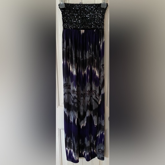 New Look tube sequins maxi dress - Picture 5 of 7